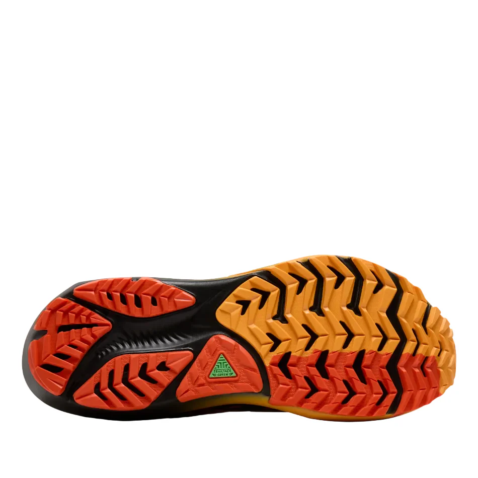 Brooks Men's Ghost Trail Running Shoes in Black/Red/Orange AW26 - Image 4