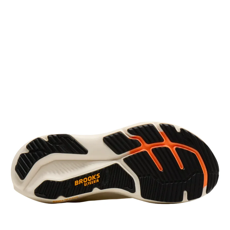 Brooks Men's Glycerin 23 Running Shoes in Arctic Wolf/Angora/Orange AW26 - Image 3