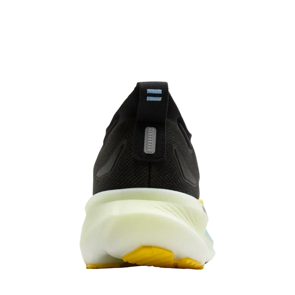 Brooks Men's Glycerin 23 Running Shoes in Black/Cyber Yellow/Nightlife AW26 - Image 4