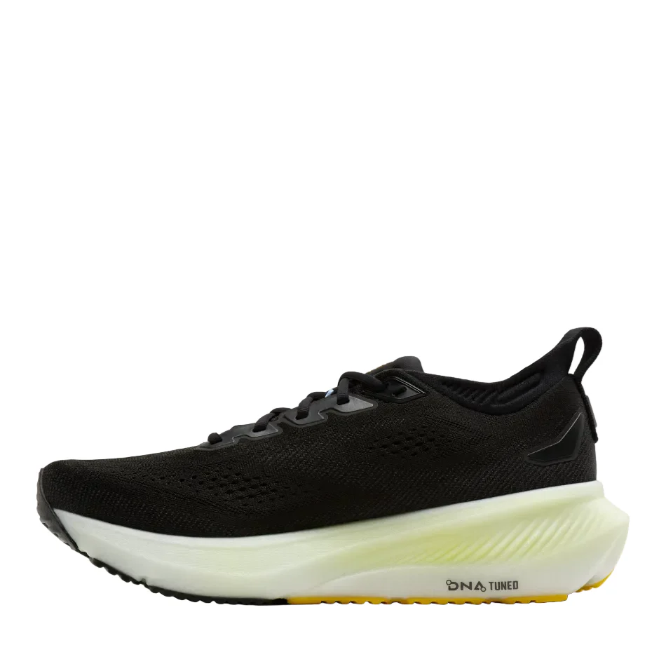 Brooks Men's Glycerin 23 Running Shoes in Black/Cyber Yellow/Nightlife AW26 - Image 5