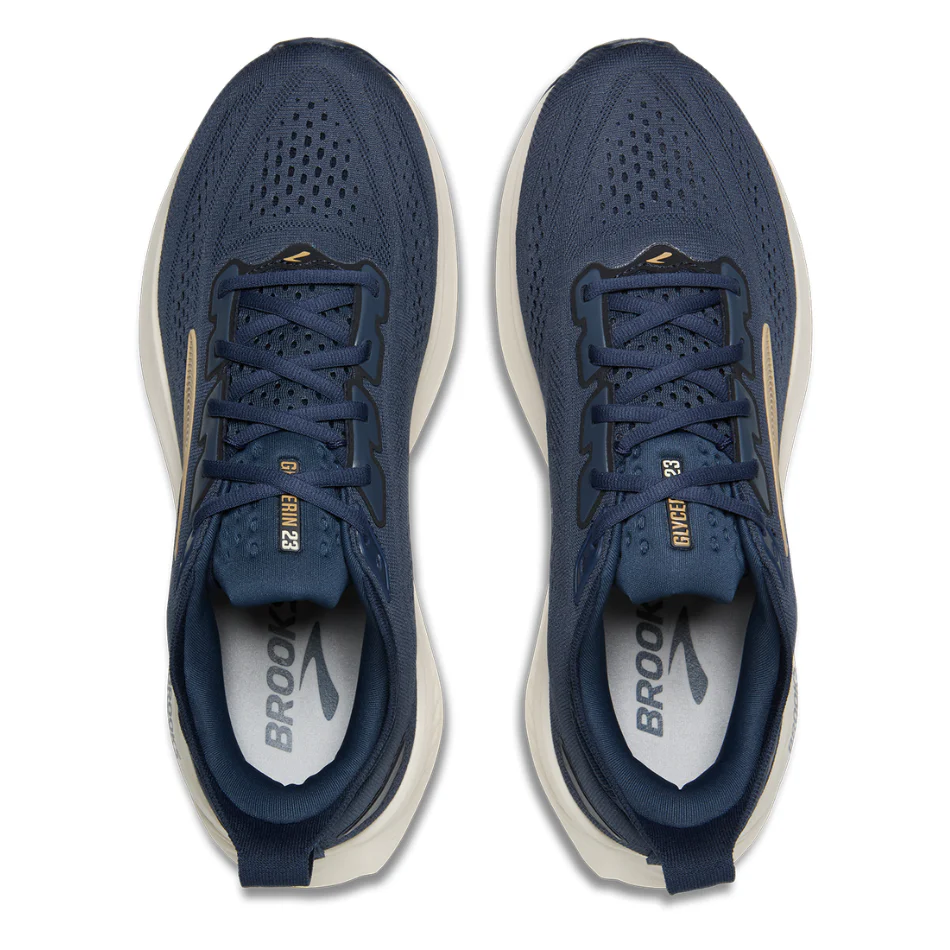 Brooks Men's Glycerin 23 Running Shoes in Blue/Spellbound/Starfish SS26 - Image 2