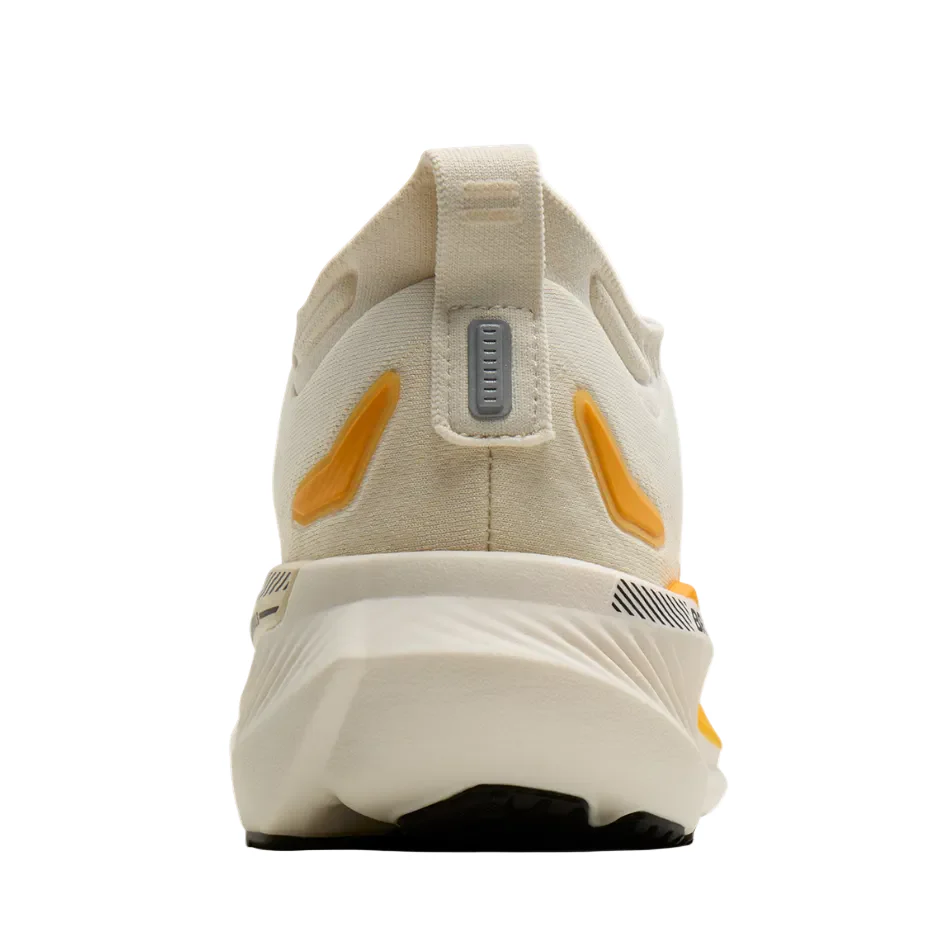 Brooks Men's Glycerin GTS 23 Running Shoes in Arctic Wolf/Angora/Orange AW26 - Image 3