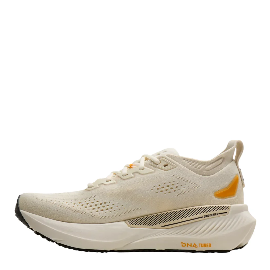 Brooks Men's Glycerin GTS 23 Running Shoes in Arctic Wolf/Angora/Orange AW26 - Image 5