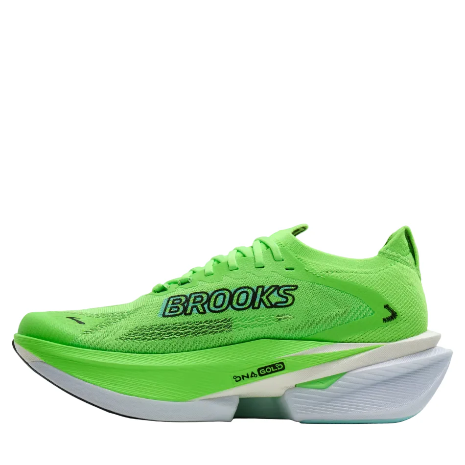 Brooks Men's Hyperion Max 3 Running Shoes in Green Gecko/Black/Blue SS26 - Image 5