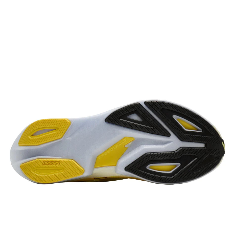 Brooks Men's Hyperion Max 3 Running Shoes in Luminary/Cyber Yellow/Black SS26 - Image 4