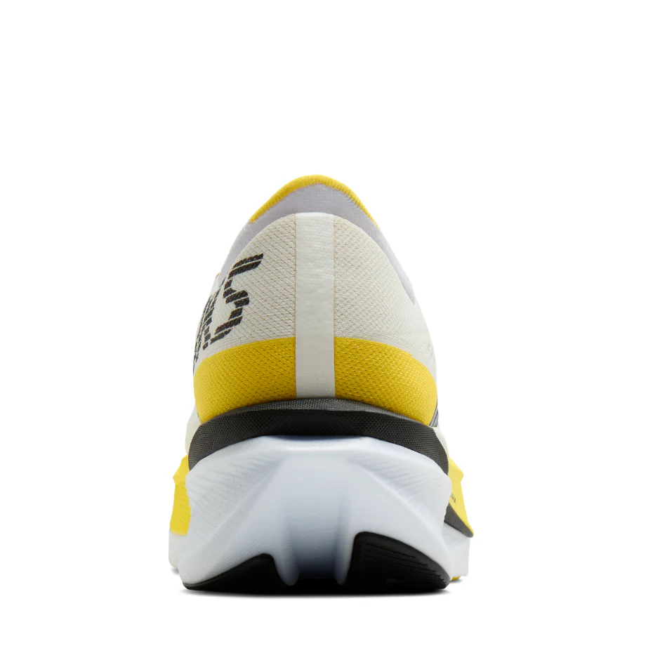 Brooks Men's Hyperion Max 4 Running Shoes in White/Cyber Yellow/Black AW26 - Image 4