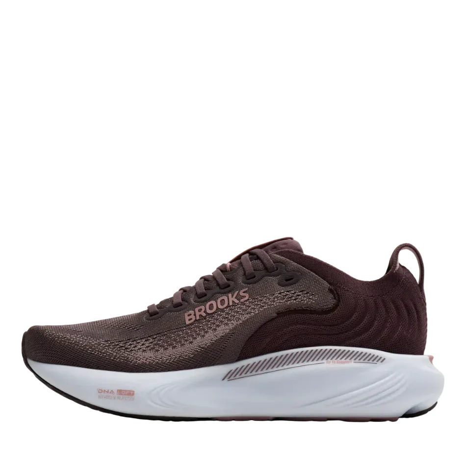 Brooks Women's Adrenaline GTS 25 Running Shoes in Raisin/Woodrose/White AW26 - Image 5