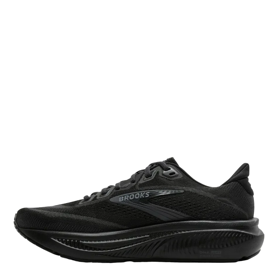Brooks Men's Ghost 18 Running Shoes in Black/Black/Ebony AW26 - Image 5