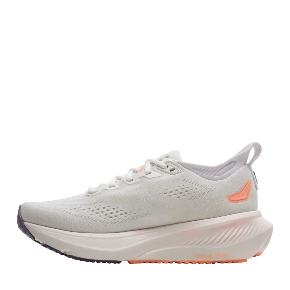 Brooks Women's Glycerin 23 Running Shoes in White/Mulled Grape/Clear AW26 - Image 5