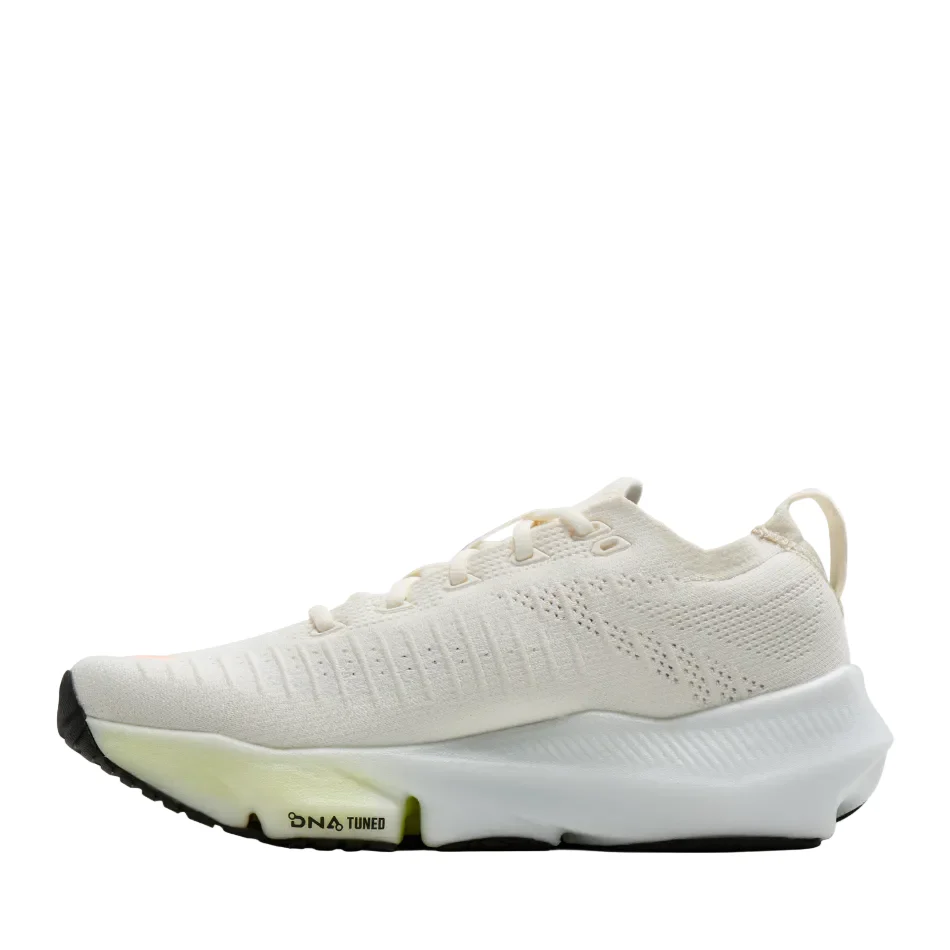 Brooks Women's Glycerin Flex Running Shoes in White/Peach/Nightlife AW26 - Image 5