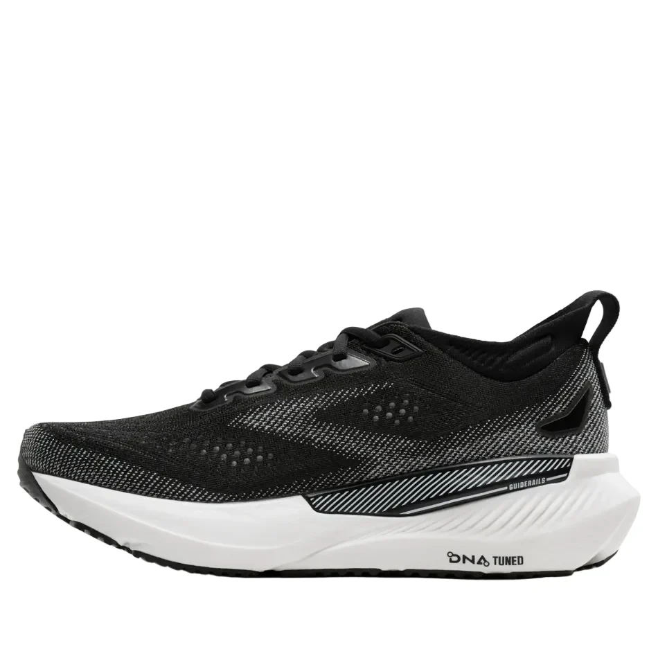 Brooks Women's Glycerin GTS 23 Wide Fitting (D) Running Shoes in Black/Grey/White AW26 - Image 5