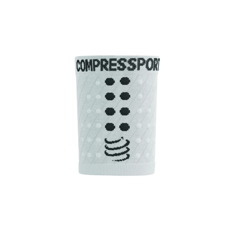 Compressport Unisex Racing Sweatbands in White SS26 - Image 2