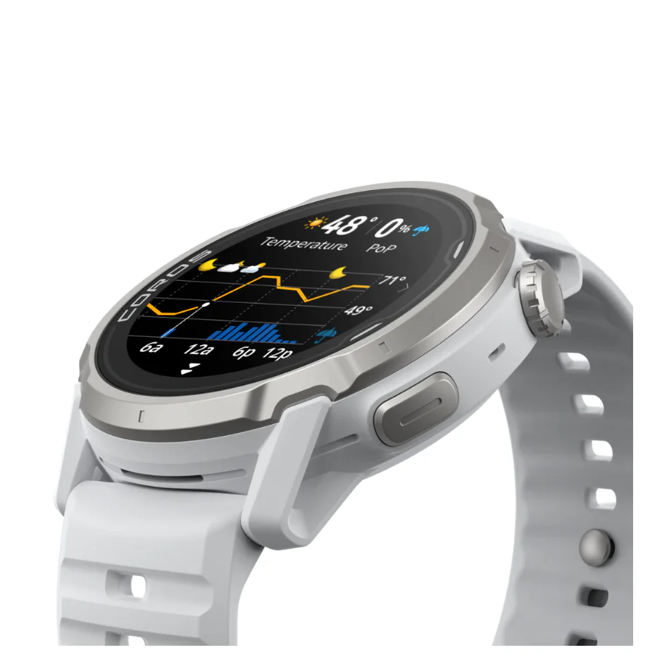 Coros APEX 4 42mm Outdoor Watch in White - Image 3