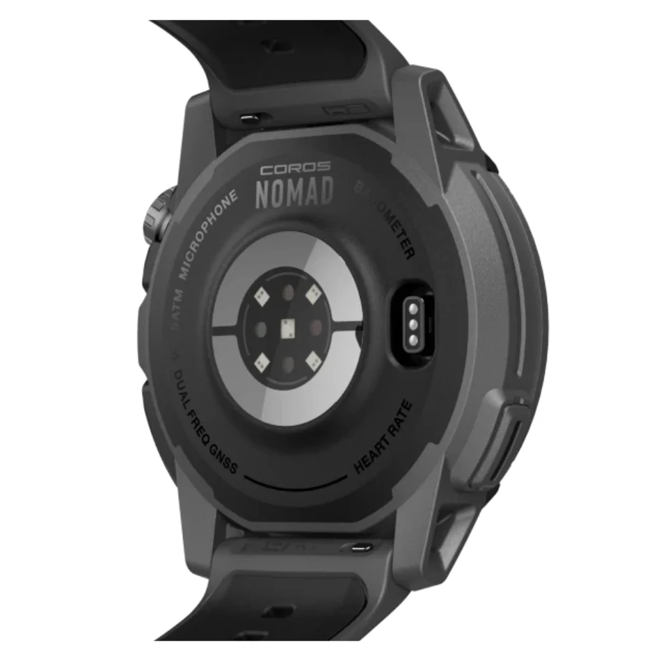 Coros Unisex Nomad Outdoor Adventure Watch in Dark Grey/Black AW25 - Image 3