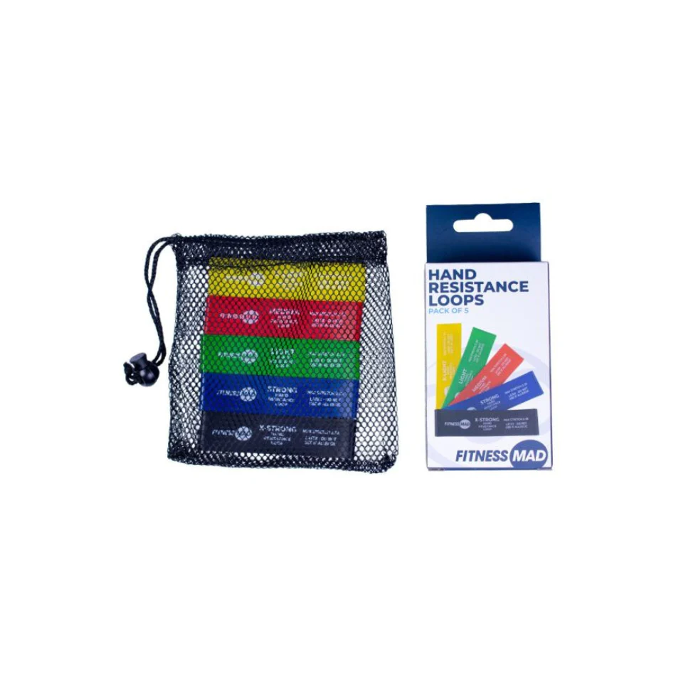 Fitness Mad Hand Resistance Loops (set of5) - Image 2