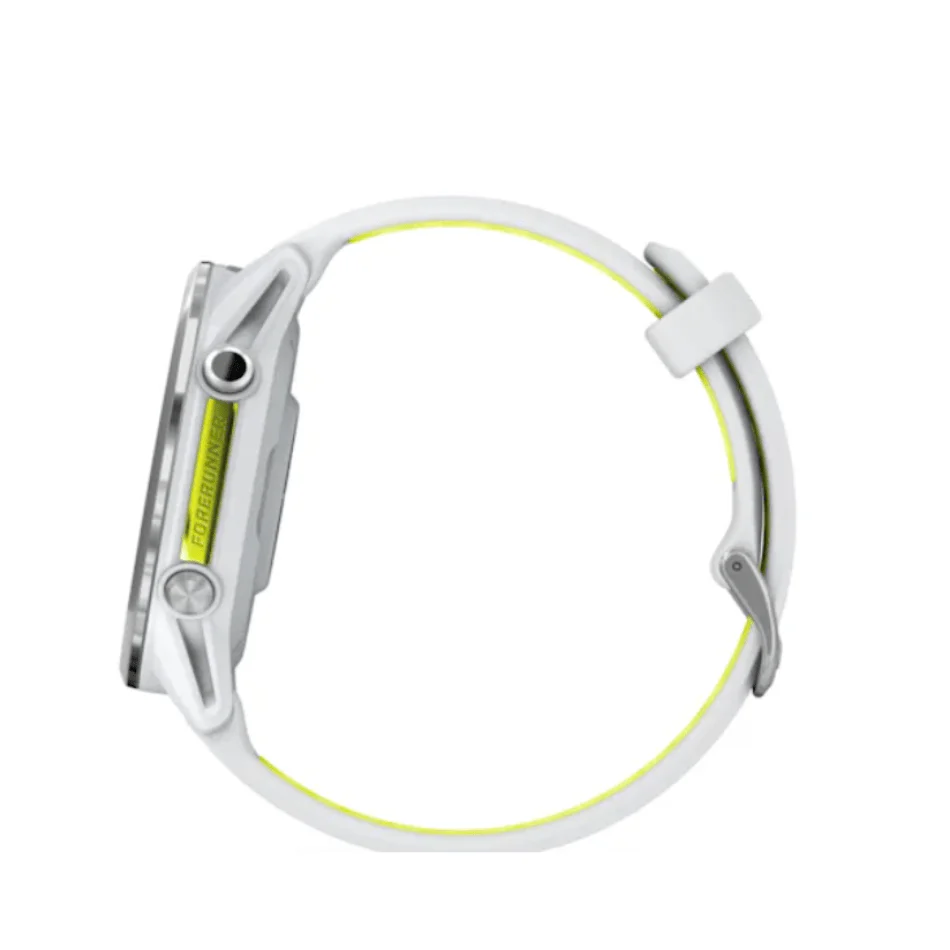 Garmin Unisex Forerunner 970 GPS Running Watch in Whitestone/Translucent Amp Yellow - Image 4