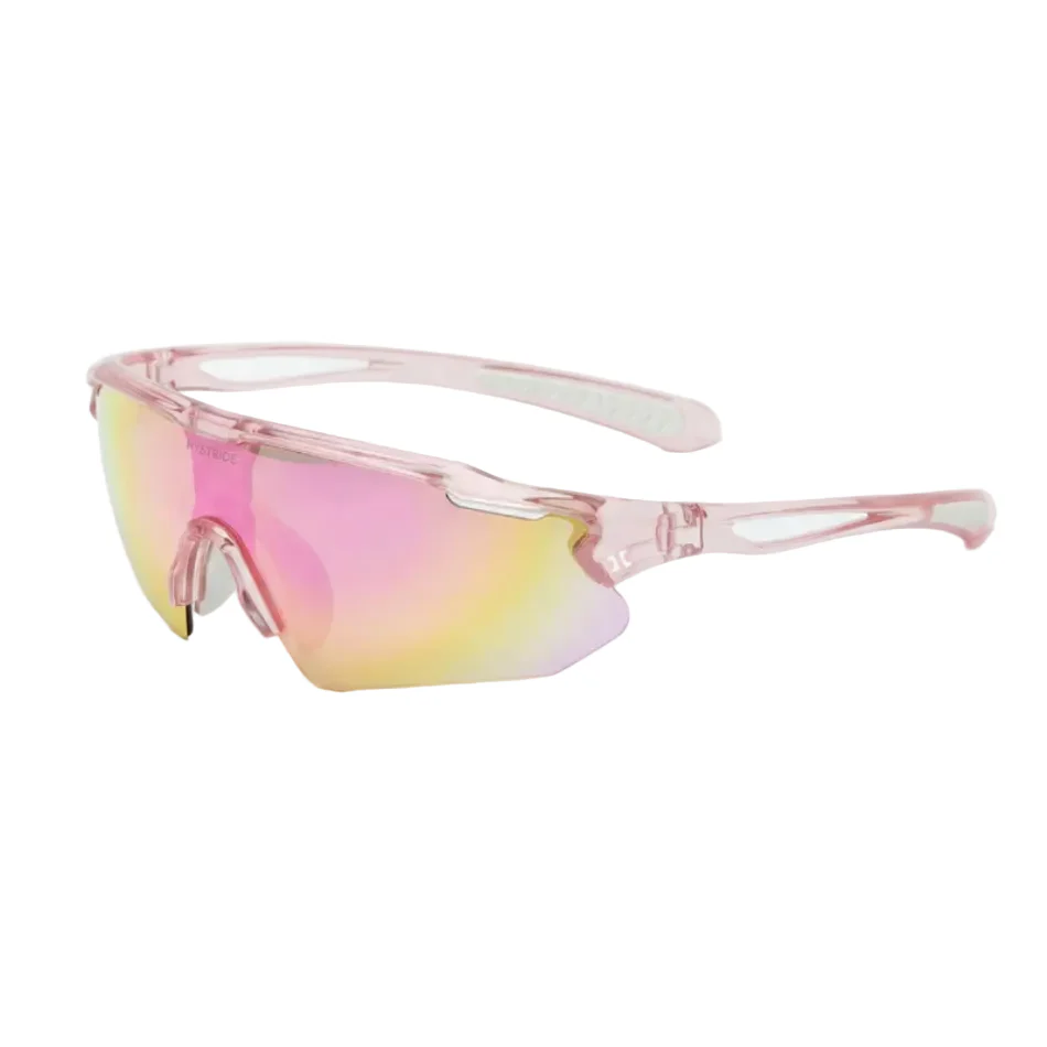 Hystride Unisex Speed Pro Sunglasses in Clear Pink - Image 2