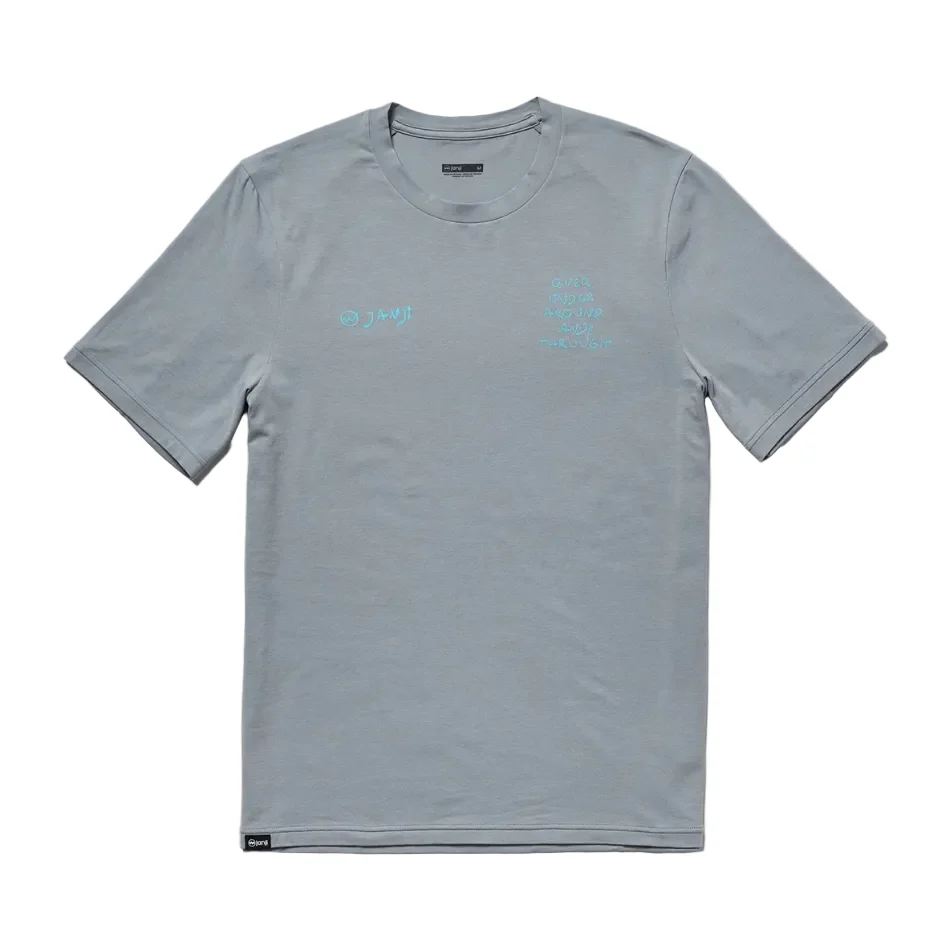 Janji Men's Circa Daily Tee in Tiderrider Thru Gravel SS26