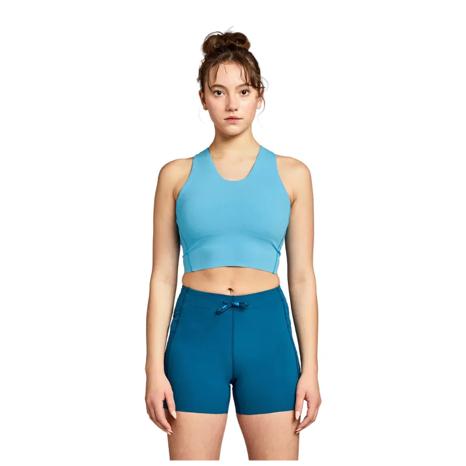 Janji Women's Long Bra in Lagoon SS26 - Image 2
