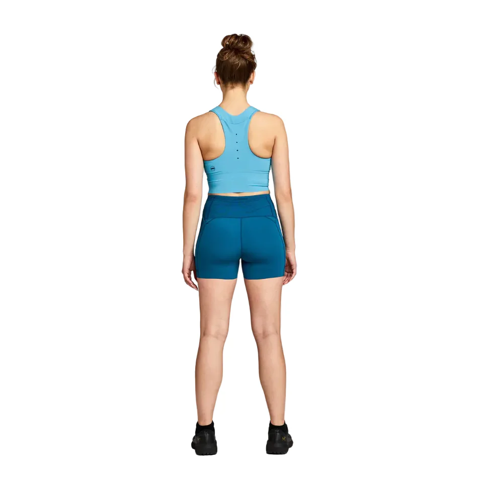 Janji Women's Long Bra in Lagoon SS26 - Image 3