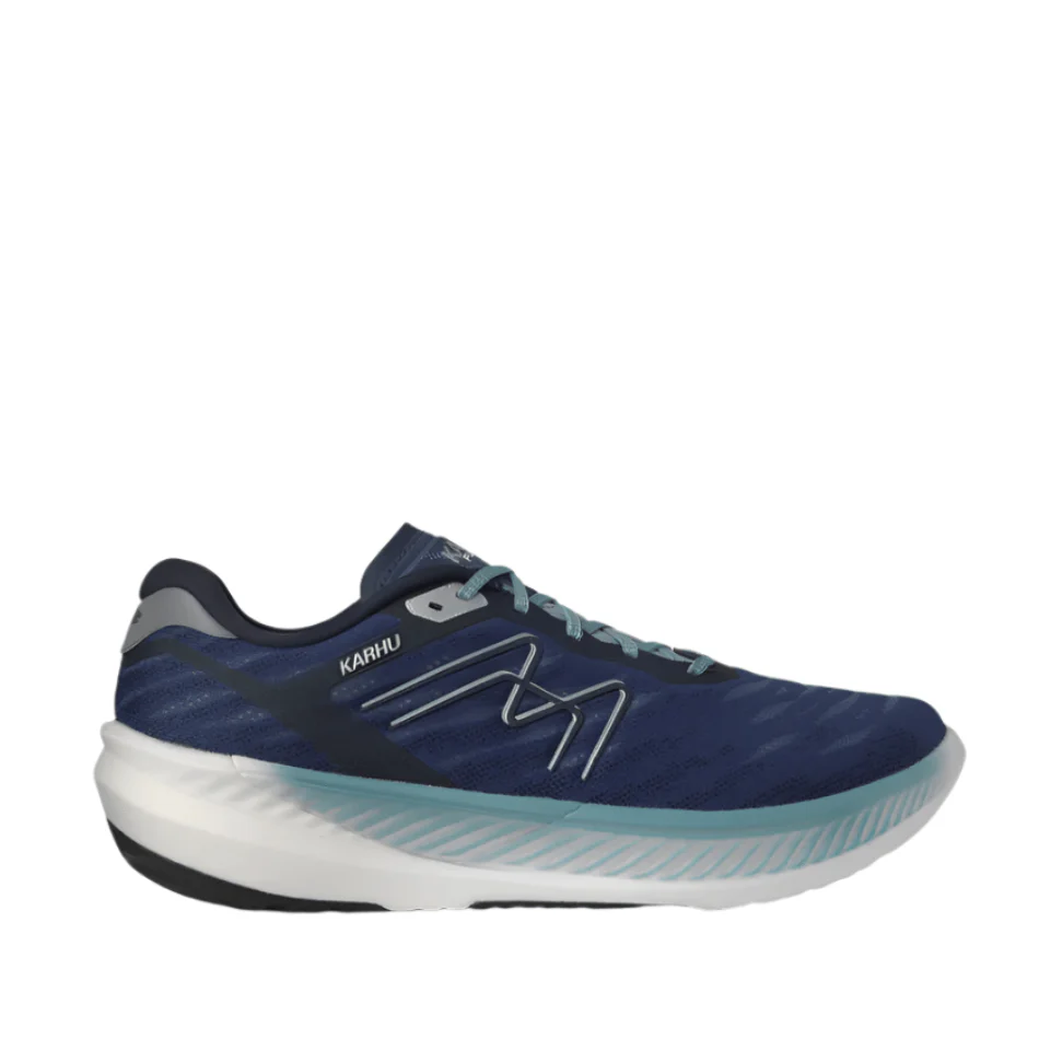 Karhu Men's Fusion 4.0 Running Shoes in Mood Indigo/Stone Blue SS25