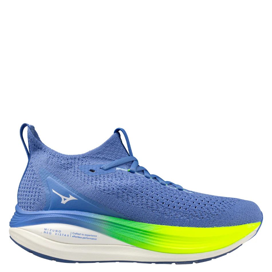 Mizuno Women's Neo Vista 2 Running Shoes in Ultramarine/White/Lightening Yellow SS26
