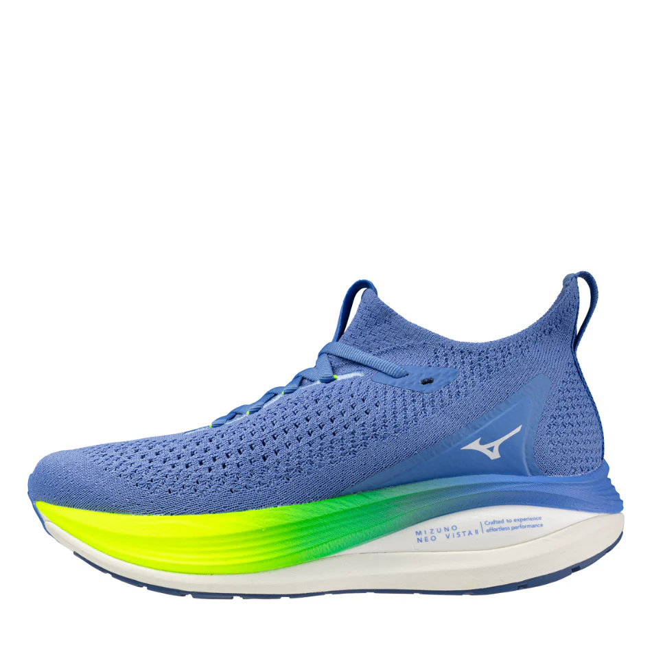 Mizuno Women's Neo Vista 2 Running Shoes in Ultramarine/White/Lightening Yellow SS26 - Image 4