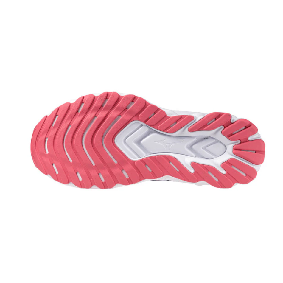 Mizuno Women's Wave Skyrise 6 Running Shoes in Black/Camellia Rose SS25 - Image 3