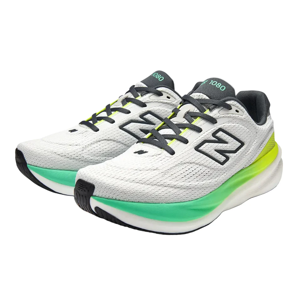 New Balance Men's 1080 v15 Wide Fitting 2E Running Shoes in Reflection/Graphite/Deep End SS26 - Image 4