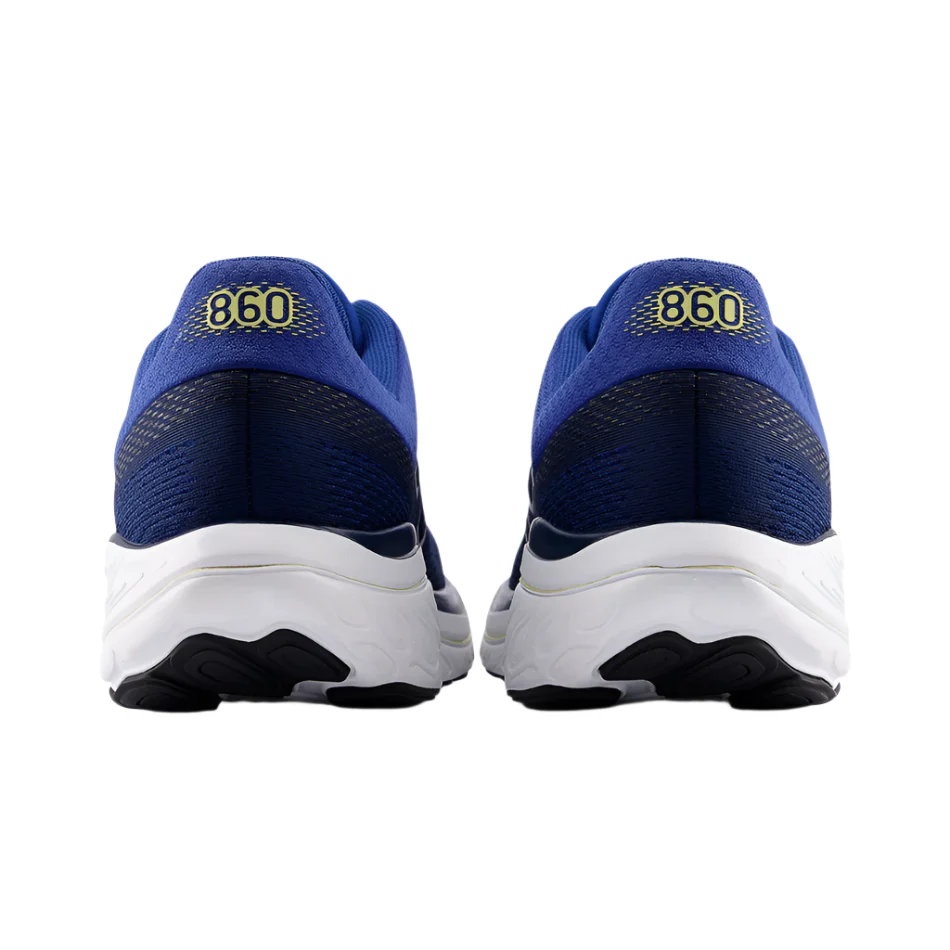 New Balance Men's 860 V14 Running Shoes in Galaxy Blue/NB Navy/Winter Grass AW25 - Image 3