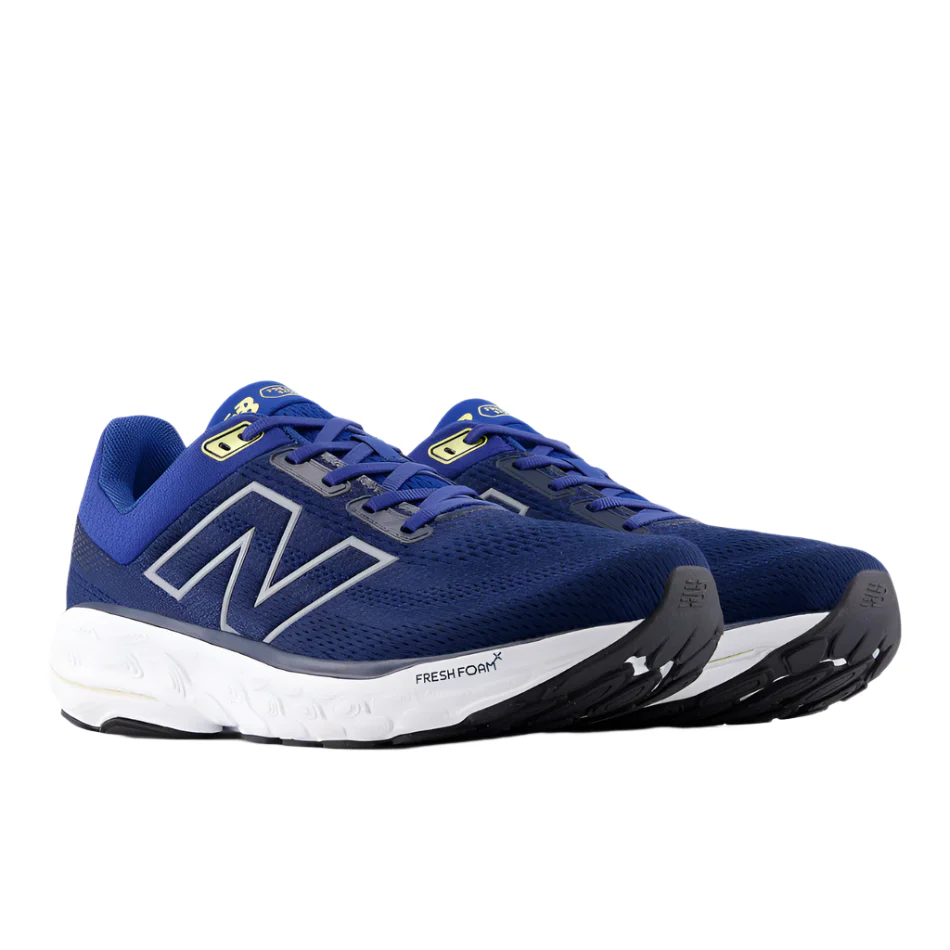 New Balance Men's 860 V14 Running Shoes in Galaxy Blue/NB Navy/Winter Grass AW25 - Image 4