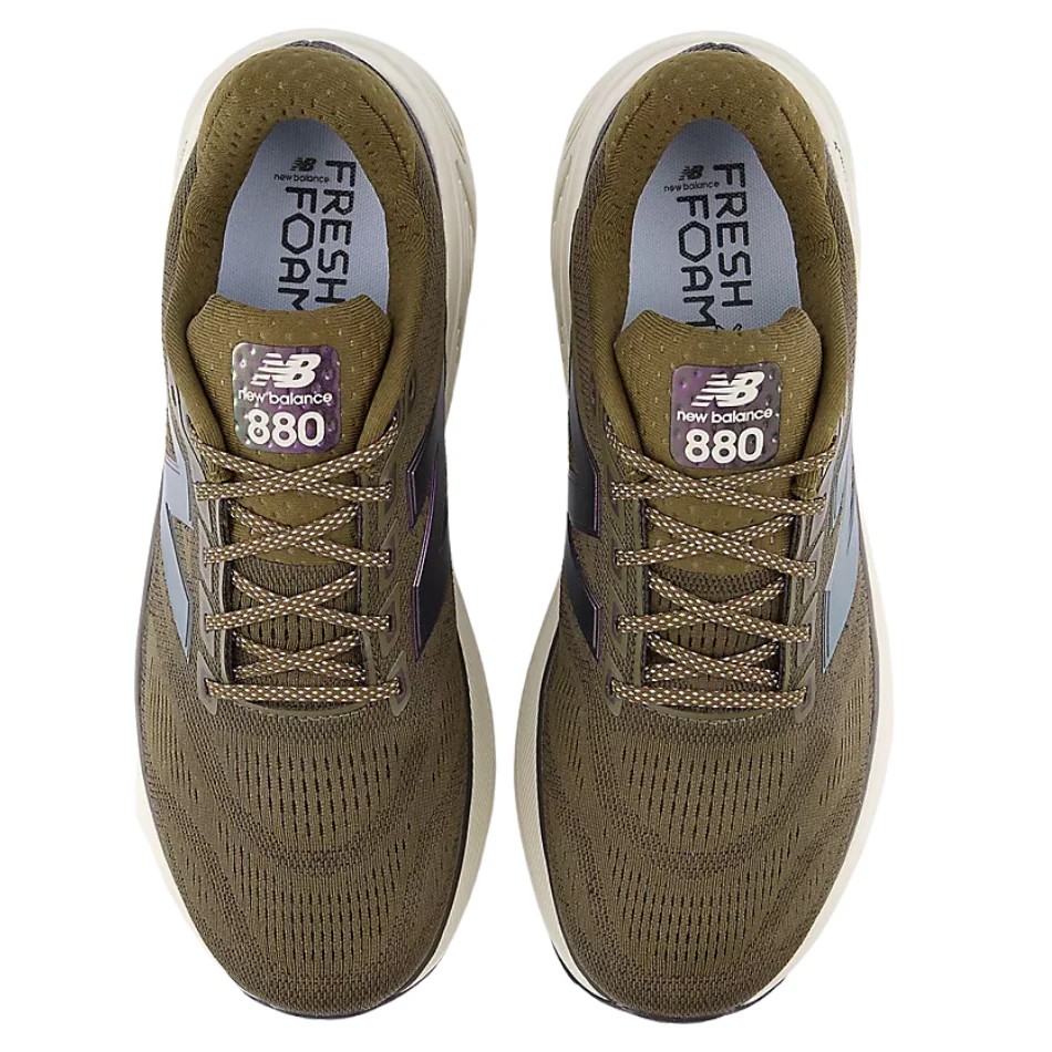 New Balance Men's 880 V15 High Viz Running Shoes in Woodland AW25 - Image 2