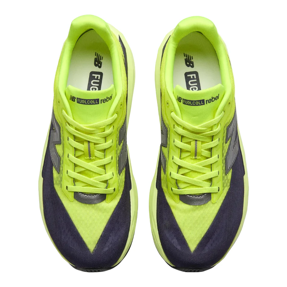 New Balance Men's FuelCell Rebel v5 Running Shoes in Alkaline Green SS26 - Image 4