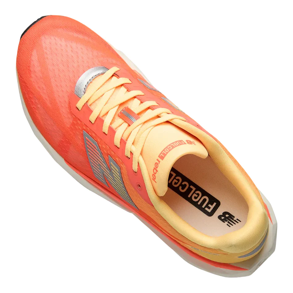 New Balance Men's FuelCell Rebel v5 Running Shoes in Tangerine Heat SS26 - Image 7
