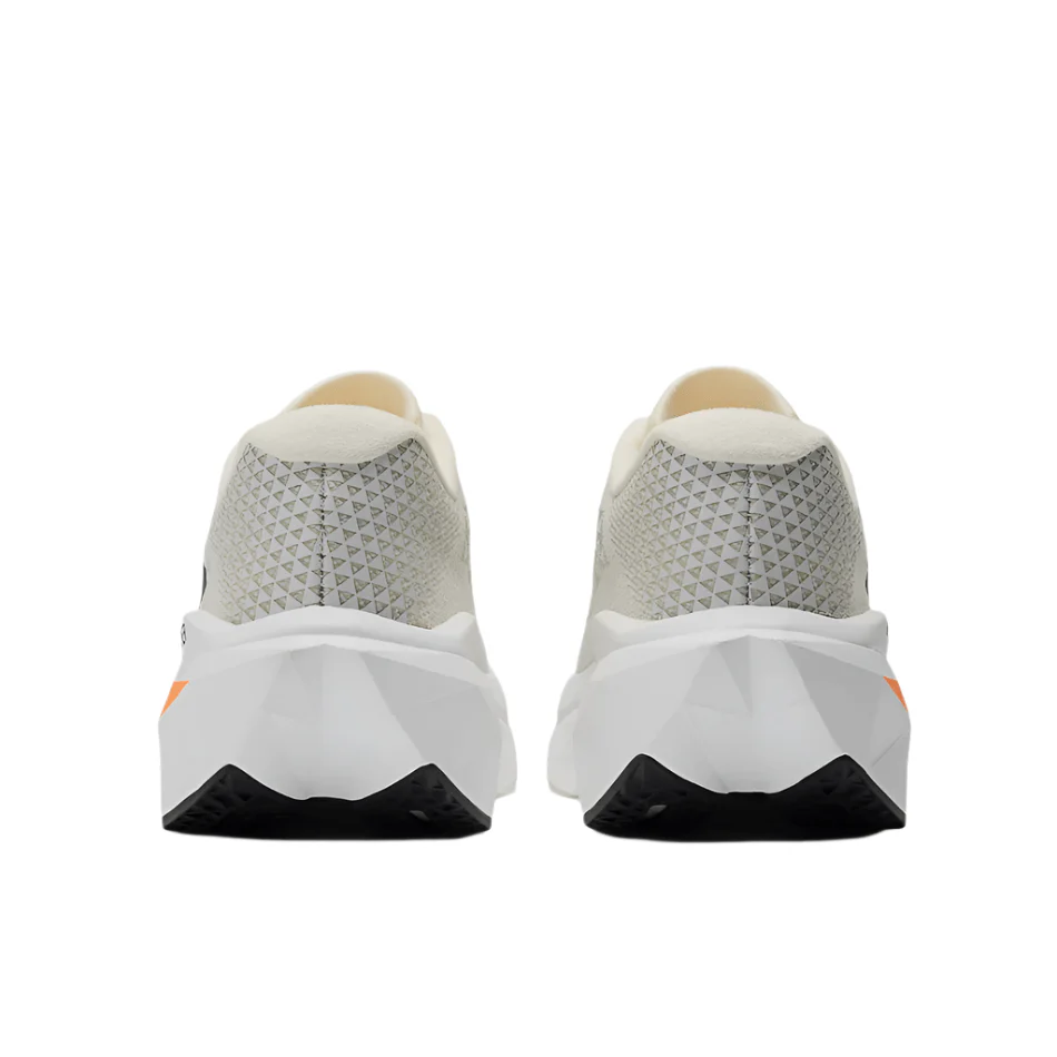 New Balance Men's FuelCell SuperComp Trainer V3 Running Shoes in Angora with Hot Mango and Black SS25 - Image 4