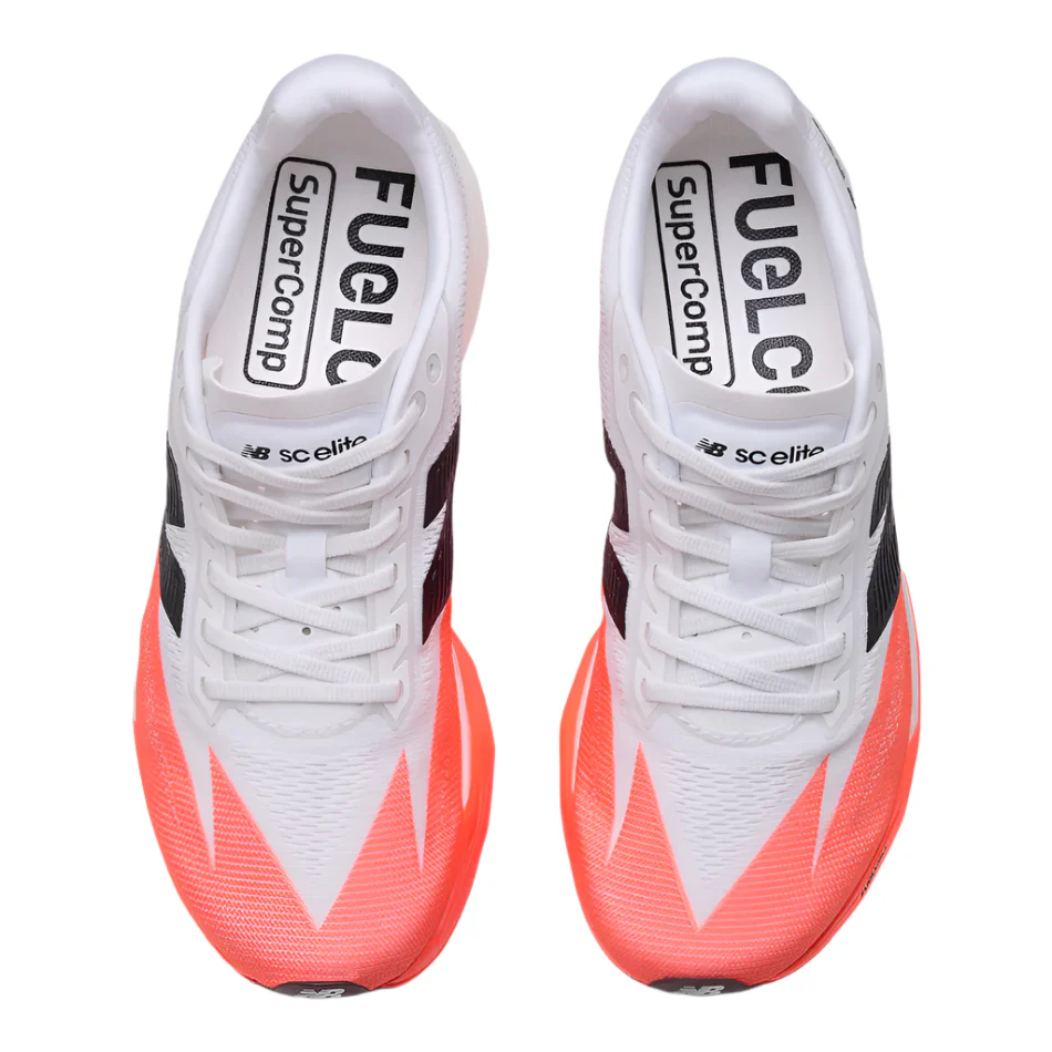 New Balance Women's Fuelcell Supercomp Elite V5 Running Shoes in Urgent Red/White/Black AW25 - Image 5