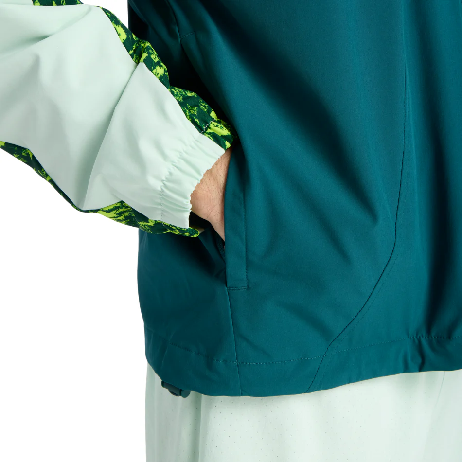 New Balance Men's London Edition Marathon Jacket in Medusa Green SS26 - Image 5