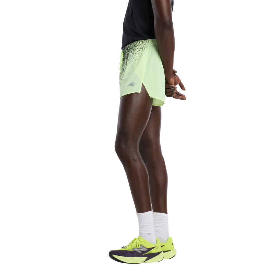 New Balance Men's RC Ultralight Printed Shorts 3" in Afterglow SS26 - Image 2