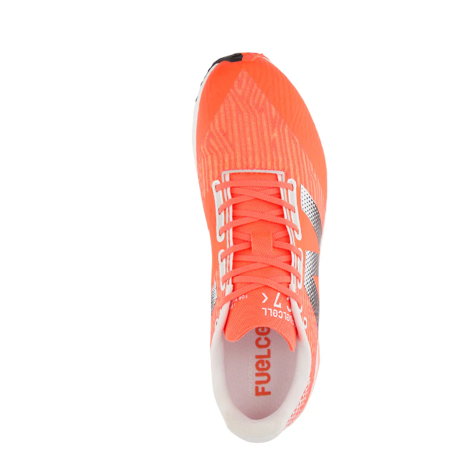 New Balance Unisex Fuelcell XC Seven V5 Running Shoes in Urgent Red AW25 - Image 3