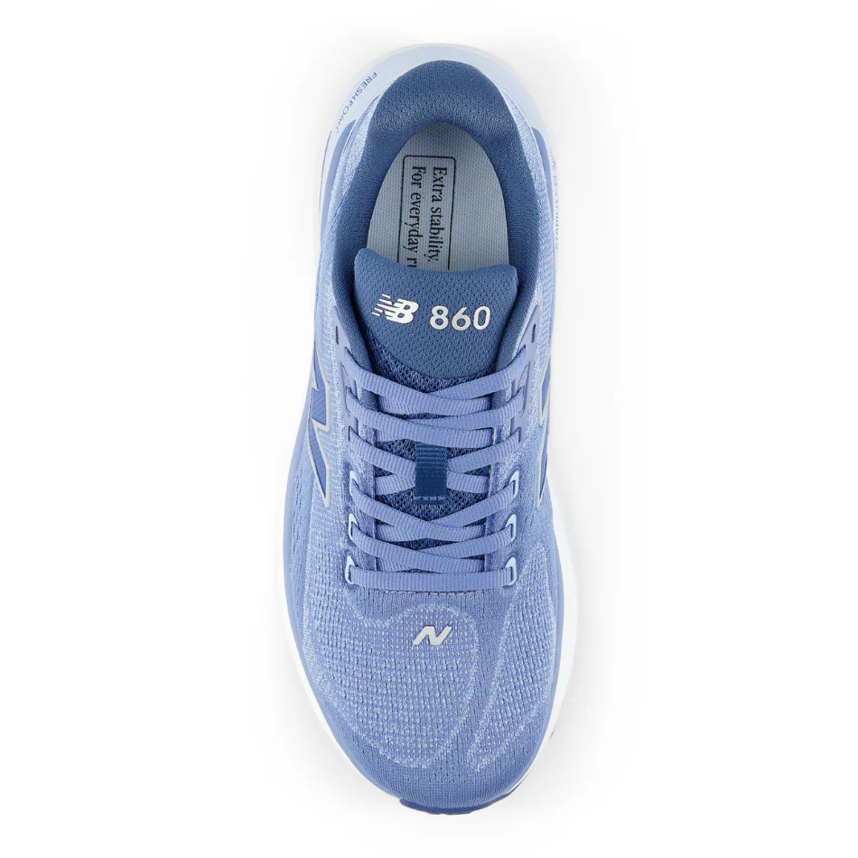 New Balance Women's 860 v15 Running Shoes in Fairweather Blue SS26 - Image 4