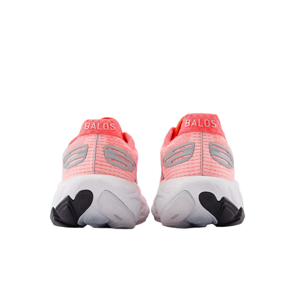New Balance Men's Balos Running Shoes in Urgent Red/Grey Matter/Silver Metallic AW25 - Image 5