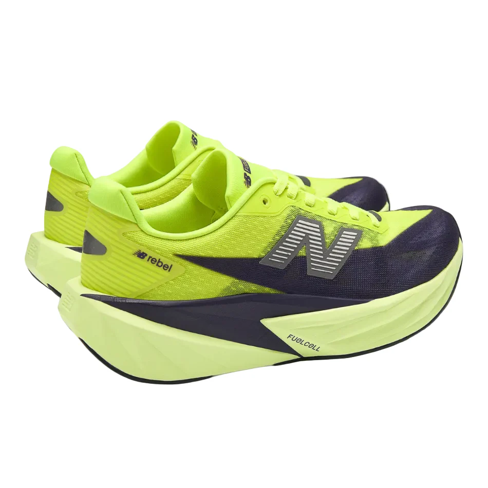 New Balance Women's FuelCell Rebel v5 Running Shoes in Alkaline Green SS26 - Image 4