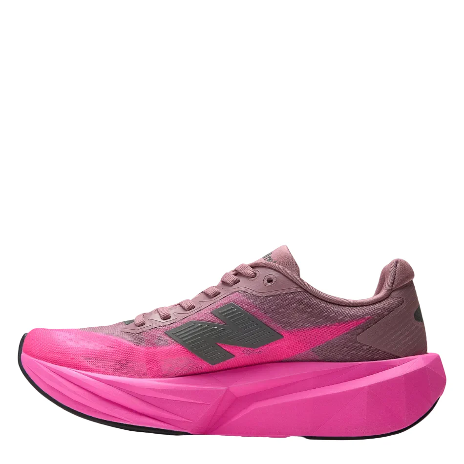 New Balance Women's FuelCell Rebel v5 Running Shoes in Pink Heat SS26 - Image 6