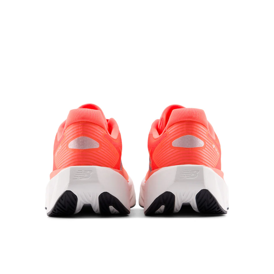 New Balance Women's Fuelcell Rebel V5 Running Shoes in Urgent Red/White/Silver Metallic AW25 - Image 5