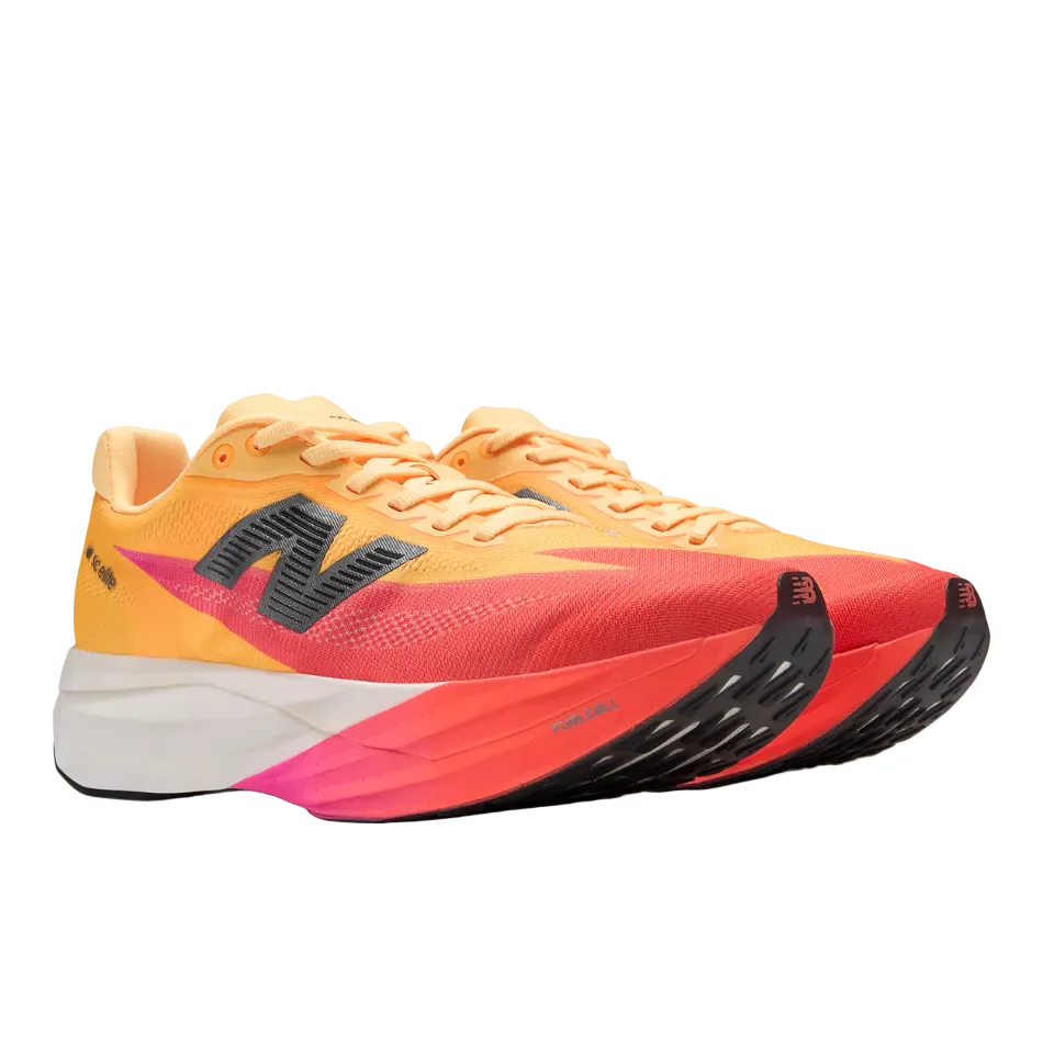 New Balance Women's FuelCell SuperComp Elite v5 Running Shoes in Tangerine Heat SS26 - Image 3