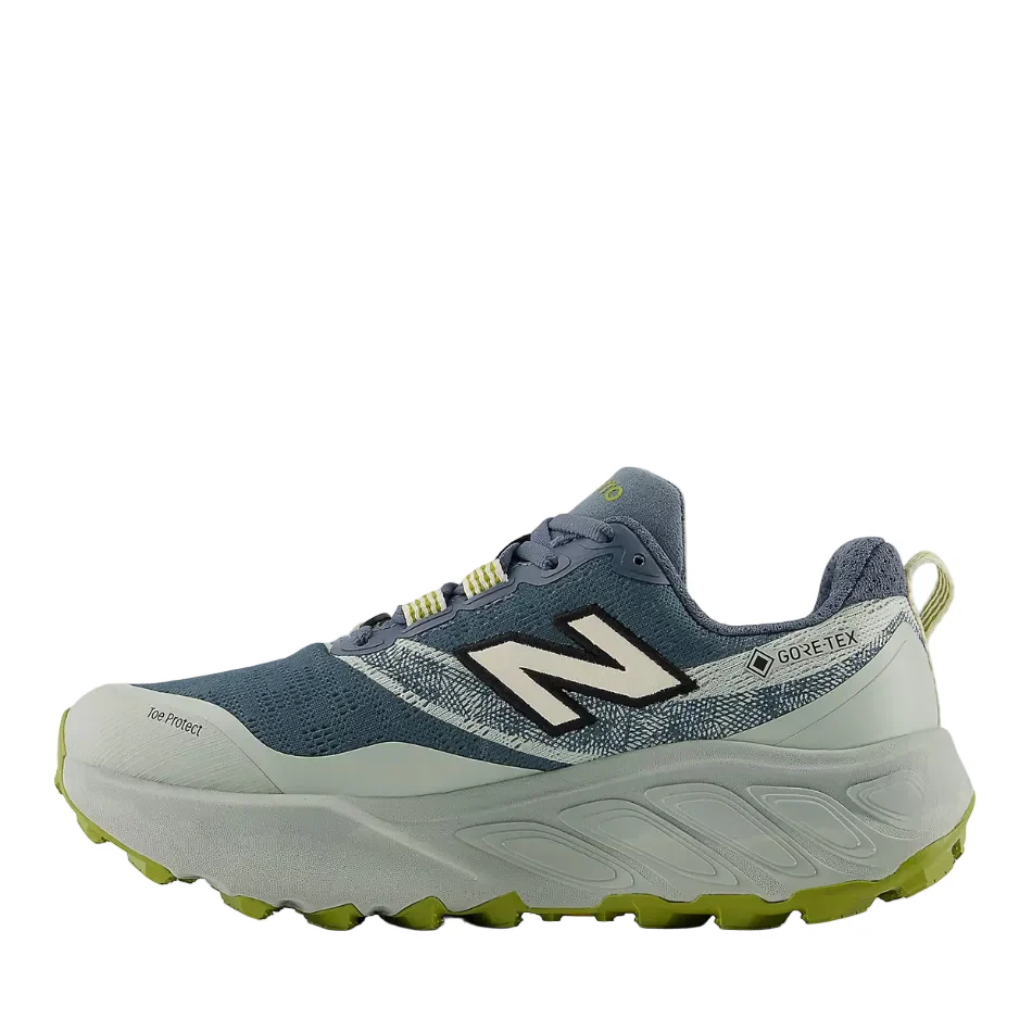 New Balance Women's Hierro v9 GTX Trail Running Shoes in Shadow Blue/Black SS26 - Image 4