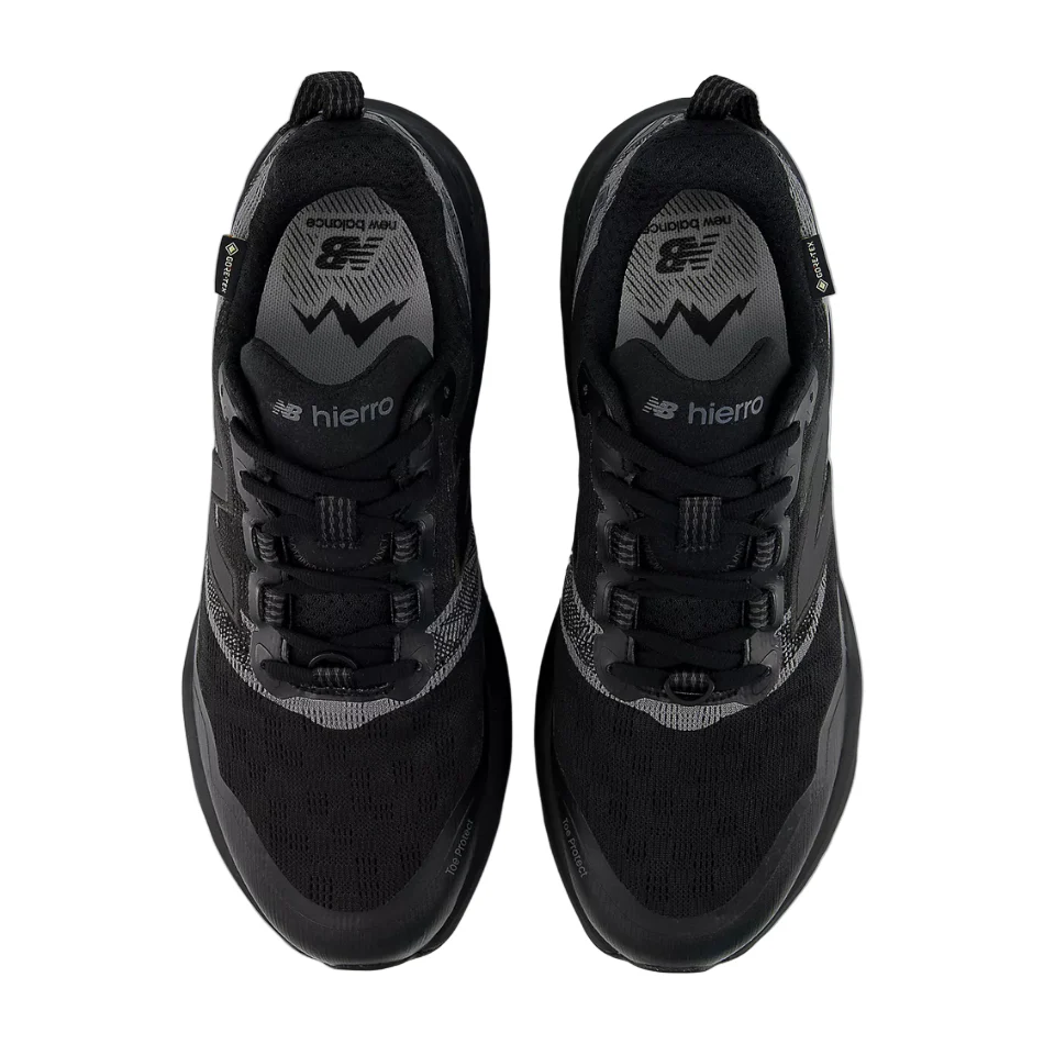 New Balance Women's Hierro v9 GORE-TEX® Trail Running Shoes in Black/Timberwolf/Castlerock AW25 - Image 2