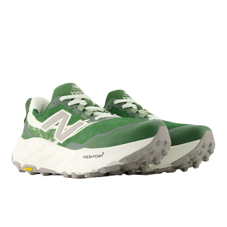 New Balance Women's Hierro v9 Trail Running Shoes in Dark Alpine Green/Arid Stone/Mineral AW25 - Image 4