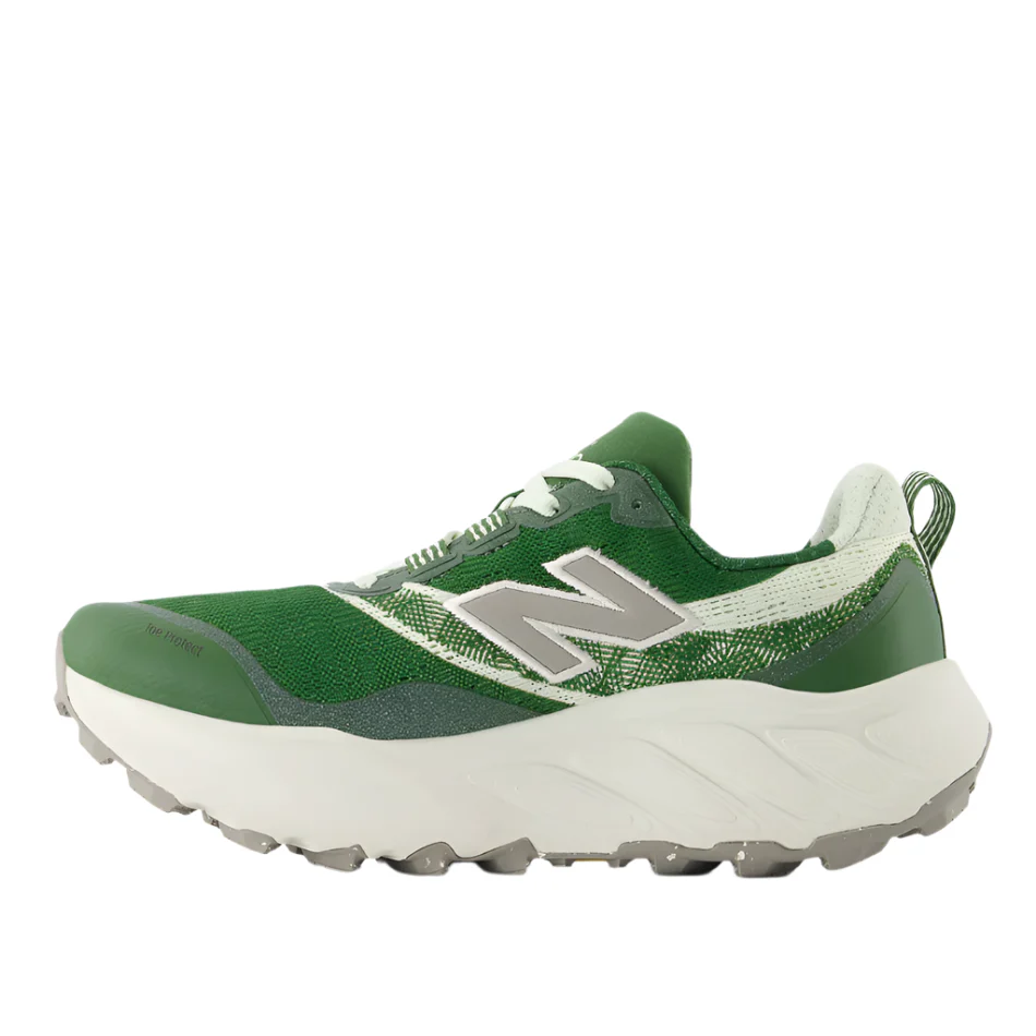 New Balance Women's Hierro v9 Trail Running Shoes in Dark Alpine Green/Arid Stone/Mineral AW25 - Image 6