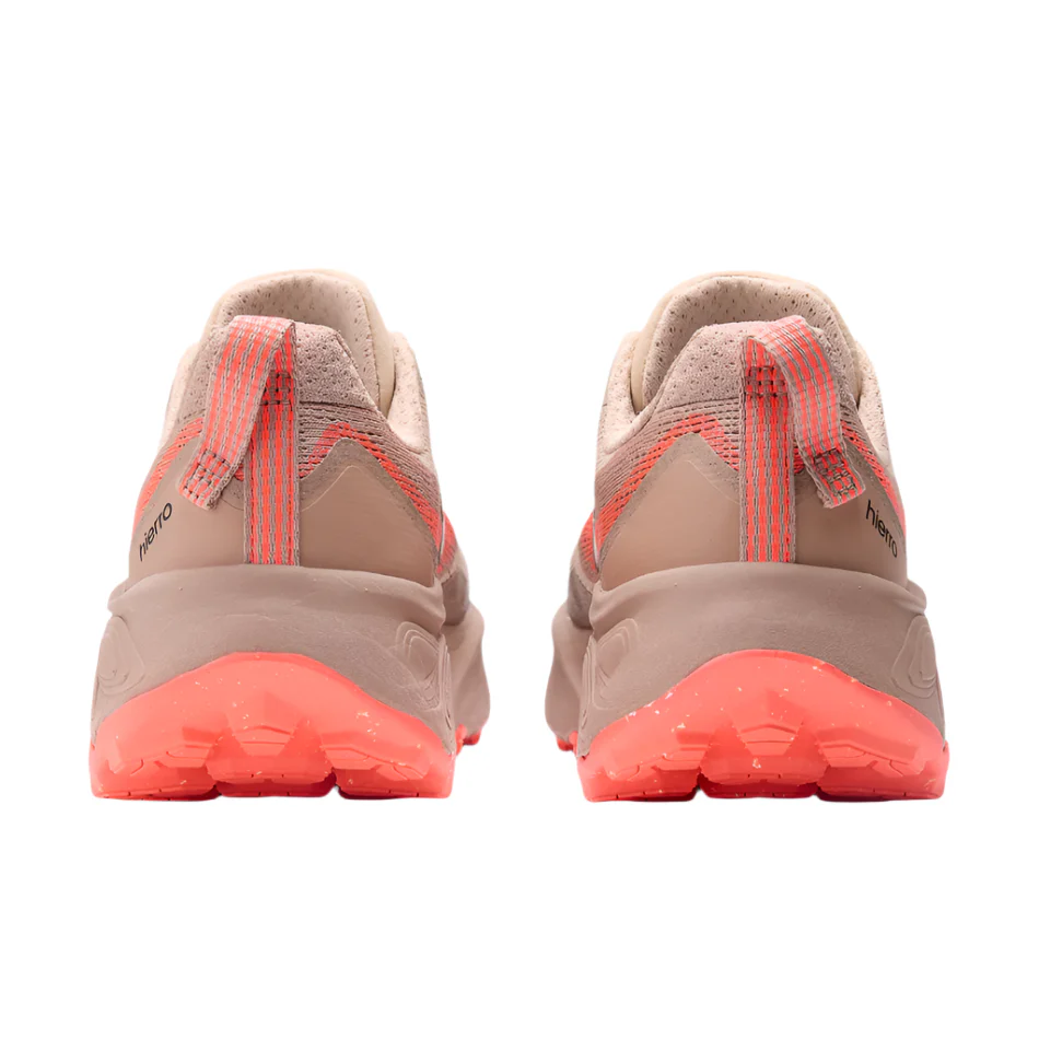 New Balance Women's Hierro v9 Trail Running Shoes in Desert Clay/Earth Shadow/Urgent Red AW25 - Image 3